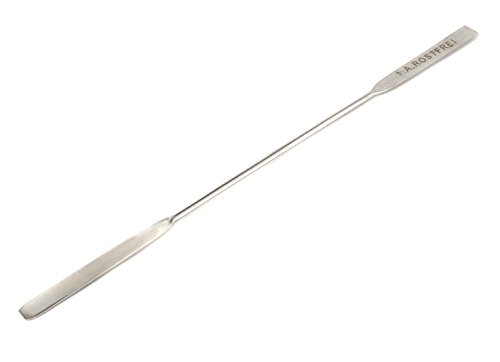 blueINOX Micro-Doppelspatel (Salbenspatel/Laborspatel) 10 cm - verchromt Cover