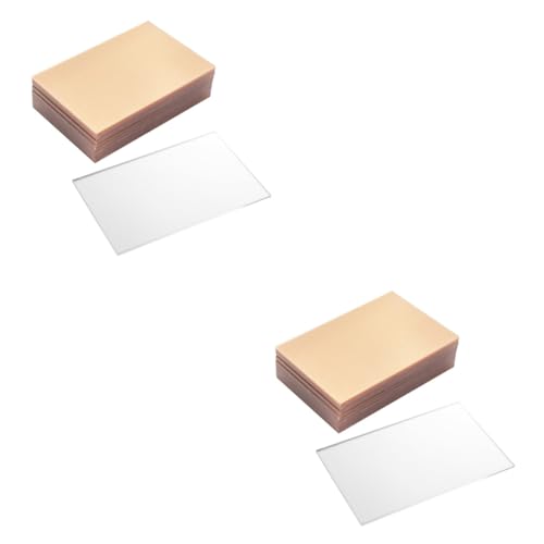 Gatuida 2 Juegos Lámina Acrílica Transparente Planchas Metacrilato Transparente Planchas Acrílicas Transparentes Múltiple Multi Círculo Placas De Acrílico Tableros De Acrílico 10 Uds * 2