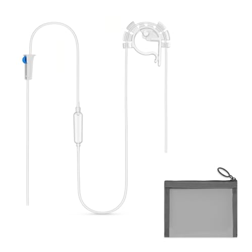 Drip Acclimation Kit for Saltwater and Freshwater Aquariums Fish Tanks Adjustable Slow Drip System for Shrimp Marine Fish Coral Plants