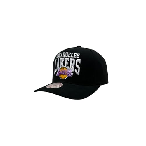Mitchell & Ness Snapback NBA Los Angeles Lakers Big Time Pro Black, Negro , Talla única