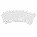 K. Bell Ladies - No Show Sock - 10 Pair Pack (Sock size 4-10, White)