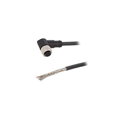 Cordon de raccordement M12 5 broches mâle angulaire câble PUR 5m blindé