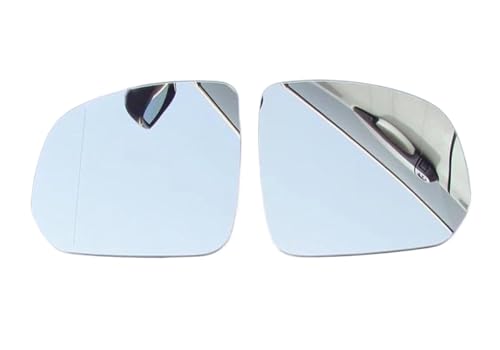 ドアミラーガラスの交換 用のVolvo XC60 2018-2023 XC90 2017-2023用 サイドミラー ガラス製 リアビューミラーレンズ ヒーター付き