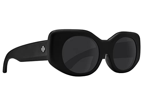 Spy Optics - Hangout Matte Black Gray, Gafas De Sol, Small, Unisex Adulto Spy Optics - Hangout Matte Black Gray, Gafas De Sol, Small, Unisex Adulto