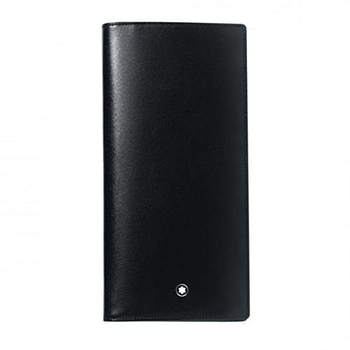 Montblanc MEISTERSTÜCK BRIEFTASCHE No. 07165 7165, Portefeuilles et porte-monnaies mixte adulte - Noir-TR-KP.8