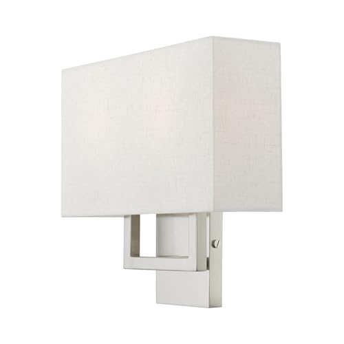 Image of Livex Lighting 50994-91 Pierson Wall Sconce, Brushed Nickel
