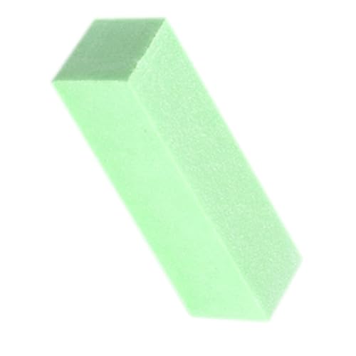 QUXVUIS 10個/セットサンディングスポンジネイルバッファーファイル研磨ブロック耐摩耗性マニキュアネイルアートツールパーフェクトギフト, 緑