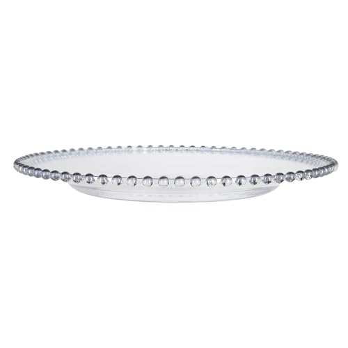 Platos Elegantes Decorativos de Cerámica con Borde Dorado, 13 in, Set x8 miniatura 5