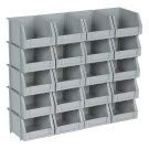 MIC4HFT Polyethylene Bins Storage System(Grey)