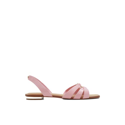 Image of Aldo womens Women Marassi690 Synthetic Flats Pink Flat Sandal