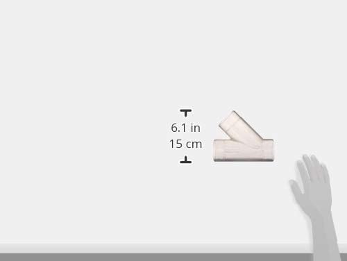 Miniatura 6 de POWERTEC 70228 - Conector de manguera de recogida de polvo con ajuste en Y de 2-12 pulgadas, color transparente (paquete de 2)