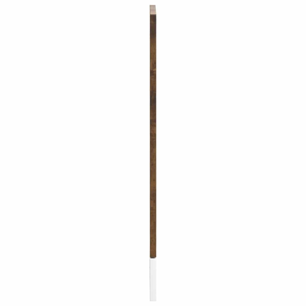 Geschirrspülerblende Porto Spülmaschinenfront für teilintegrierte Einbaugeschirrspüler Frontblende aus Holzwerkstoff Räuchereiche Optik 45 x 1,5 x 57 cm Küchenfront