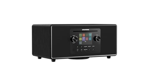 Grundig DTR 7100 All-In-One Internet- und Digitalradio DAB+, FM, 2.1 Radio mit Subwoofer, 42 W RMS, CD Laufwerk, USB, Spotify Connect, Alarmfunktion, Einschlafautomatik, Farbdisplay, Schwarz – Bild 4