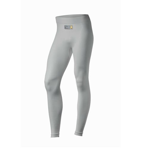 OMP - Pantalón Interior Tecnica EVO Fia 8856-2018, Ignífugo, Transpirable, Costuras Ultraplanas, Máximo Confort, Color Blanco, Talla XS/S