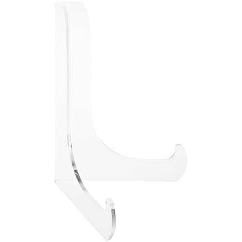 Plymor Clear Acrylic 60-Degree Angle Easel with Shallow Support Ledges, 6