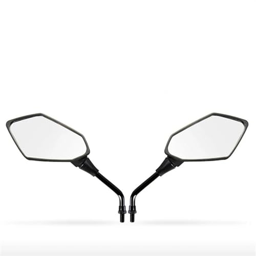 Espejos retrovisores moto universales de 8mm y 10mm par de cristales convexos para scooter