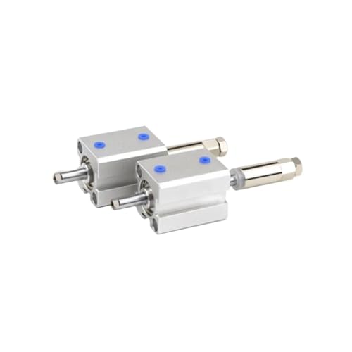 Cilindro compacto SDAJ de doble acción con pistón ajustable de aluminio 2