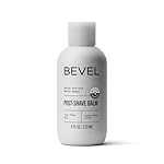 Bevel After Shave Balm for Men with Shea Butter and Jojoba Oil, Soothes and Cools Skin to Help Prevent Ingrown Hairs and Razor Bumps, 4 Fl Oz (Packaging May Vary)