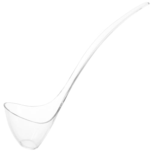 Cabilock Long Handle Soup Ladle Reusable Soup Spoon for Portion Serving Utensils for Sauces and Soups for Restaurants and Home Use