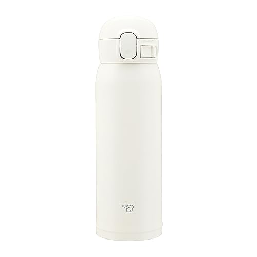 Zojirushi SM-WS48-WM Taza de acero inoxidable, 16 onzas, blanco mate