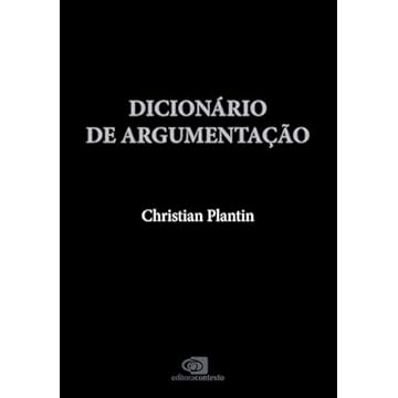 Capa do livro Dicionário de argumentação