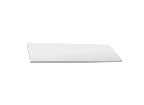 BemFixa Allegra Prateleira Retangular, Branco, 80 x 20 cm