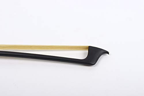 Yinfente 4/4 Cello Bow Carbon Fiber Fluer-De-Lys Inlay Full Size Well Balanced Natural Horse Hair Cello Parts (4/4) #TOP3