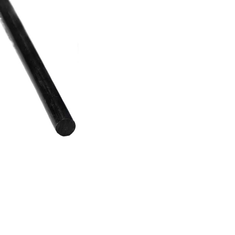 Aste di plastica Barra in nylon nero Tondo in Asta in plastica solida diametro 3mm 4mm 5mm 6mm 8mm 10mm 12mm 15mm 20mm 25mm 30mm~120mm(75mm)
