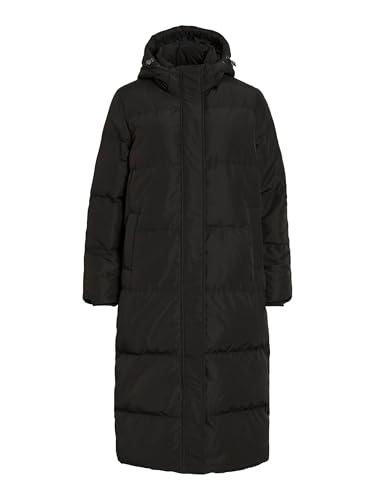 Manteau VILA Vistari Long Down Coat Noos Femme en duvet noir