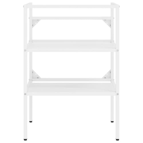 Mueble para lavabo resistente que soluciona la falta de espacio y toallas 5