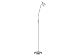 Produktbild Globo LED Steh Stand Lampe Leuchte Spot Beweglich Nickel Matt Flur Wohn Schlaf Zimmer, Weiß, 54341-1S