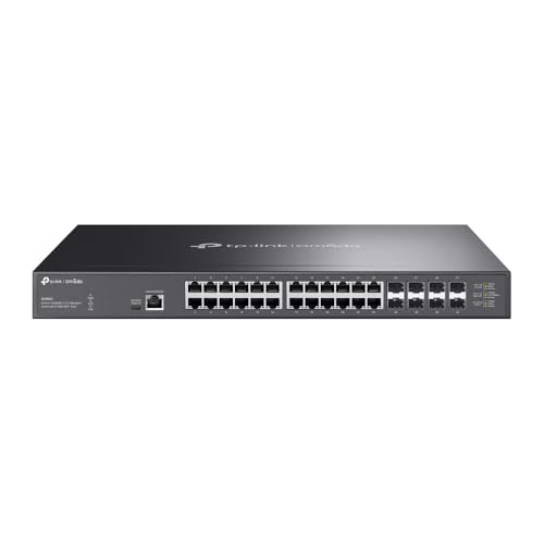 Image of SX3832 Omada 24-Port 10GBASE-T L2+ Managed Switch with 8 10GE SFP+ Slots