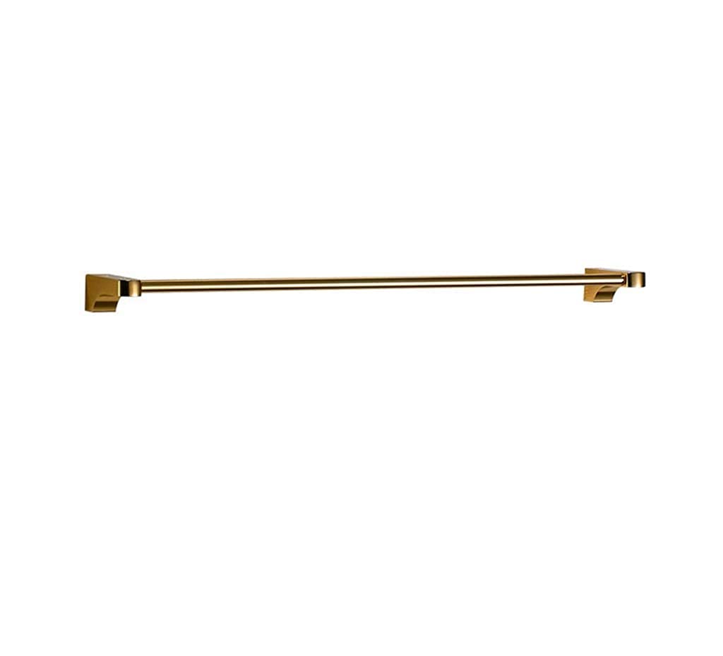 Porte-serviettes de salle de bain or en aluminium de qualité supérieure