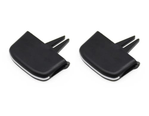 Grille d'aération clip de sortie d'air central pour Volvo V40 2013-2019 - Curseur de réparation 2PCS