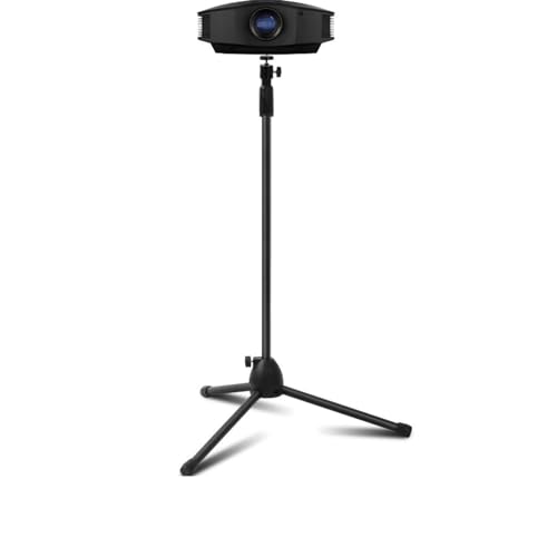 WinHub Soporte para proyector, trípode de altura ajustable de 72 a 150 cm, soporte portátil ligero para proyector, cámara