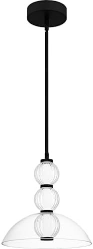 Quoizel Elway Integrated LED Matte Black Pendant