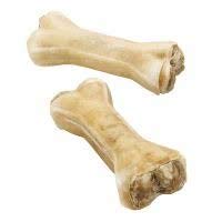 HANU Calcium Bones White Dog Chew 6 Inch Pack of 2 06