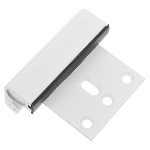 HORIALENCE Cerrojo De Seguridad Para Puerta Interior Aluminio Resistente Con Bloqueo Infantil y Tornillos Para Protección Hogar Hoteles Blanco