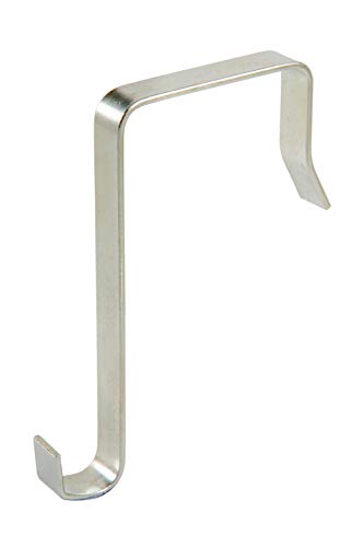 Brilliant Feet - Gancho rígido de Metal para Encima de la Puerta para Zapatos y Bolsos (Grosor 45 x Ancho 9 mm)