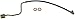 Dorman H621043 Front Driver Side Brake Hydraulic Hose Compatible with Select Ford Models