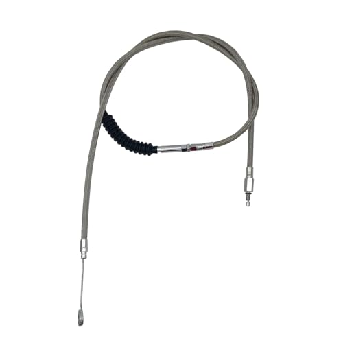 Cable de embrague de acero trenzado compatible con Sportster XL 883 y Touring de 180cm 3