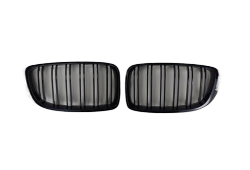 Parrilla de riñón negro brillante para BMW Serie 4 F32 F33 F36 y M3 M4 kit de carrocería 2013-2020