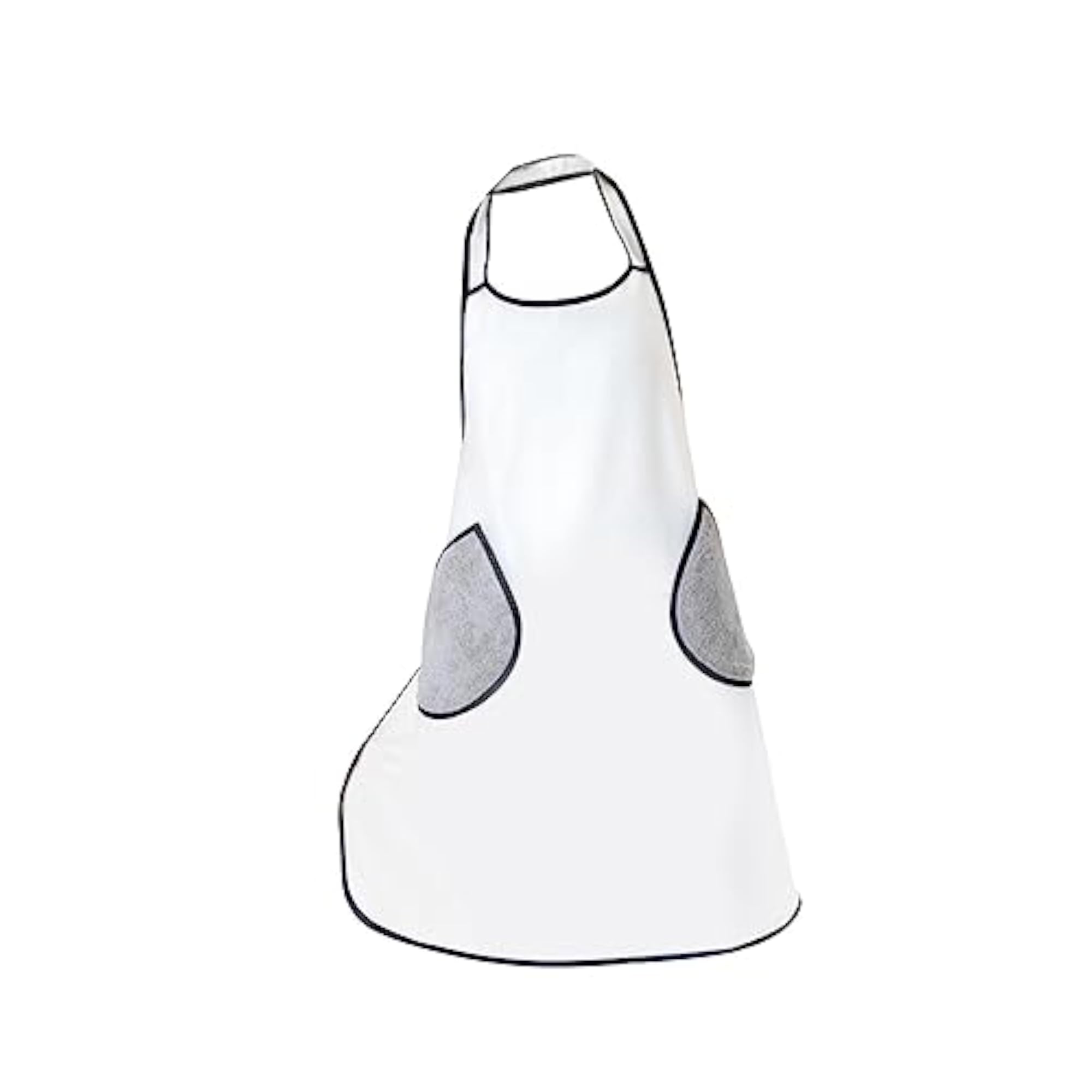 Cooking Apron with Hand Wipe Pockets, Sturdy Oil Proof BBQ
