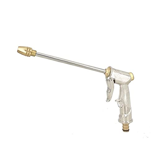 Pistola ad acqua ad alta pressione in metallo Ugello di pulizia per idropulitrice Tubo da giardino Pistola ad acqua Sprinkler Irrigazione dell'orto Pistola ad acqua ad alta pressione (Color : Blue)