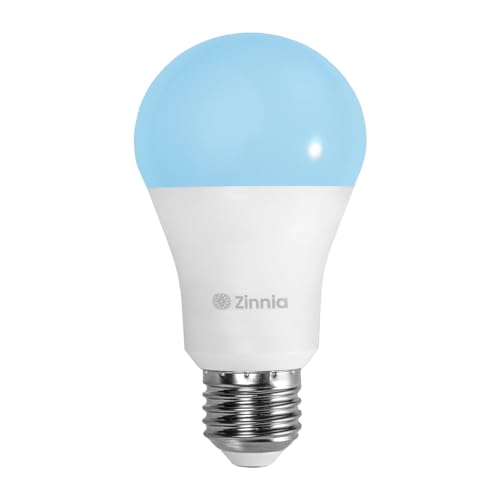 Kit Lampada Inteligente Zinnia Crux CR100 | Compatível com Alexa | Wi-Fi | RGB | Branca | 5 unidades