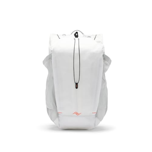 Peak Design Outdoor Backpack 25L, Cloud, Compact and Lightweight Frameless Daypack, Ultra Cinch Roll-Top Design, Ideal for Day Hikes, Camera Carry and Commuting, Versatile Backpack for Men and Women