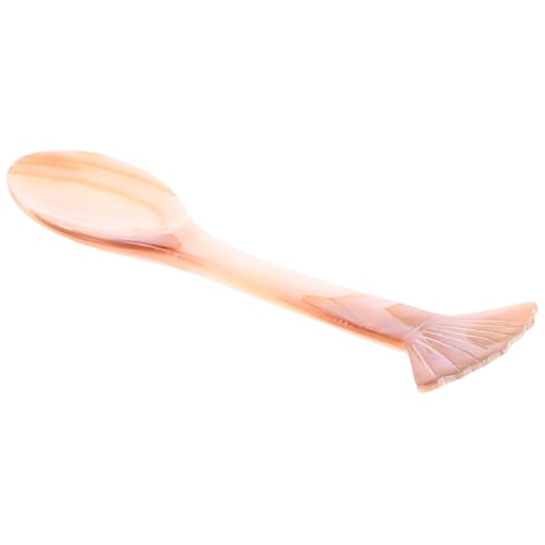 HOLIDYOYO Shell Tableware Soup Spoon Seasoning Spoon Egg Serving Spoon Mini Caviar Spoon Egg Spoons Shell Spoon for Caviar Tasting Spoon Caviar Serving Spoon Cake Dessert Spoon Small Spoons