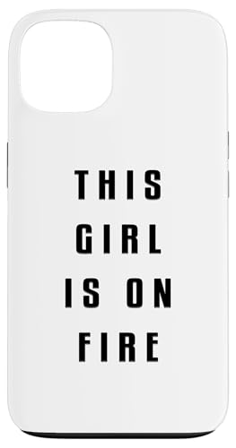 This Girl Is On Fire Vc fB[X p[S[K[Y NI[gB X}zP[X iPhone 13 p