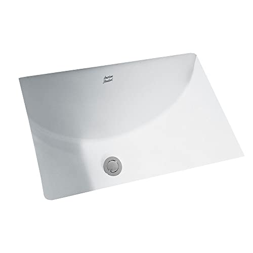 American Standard 618000.020 Studio Ceramic undermount Rectangular Bathroom sink, 23.63'' L x 16.63'' W x 8.25'' H, White