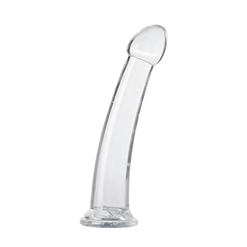 Soft Realistic Dildo Dildo with Material and Strong Suction Cup for Hands-Free Play Sex Toys for Women Adult Toys for Women/Men/Gay (8.3inch)